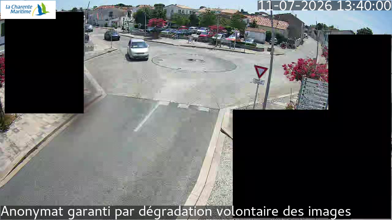 Caméra trafic — Après le pont · vers La Flotte