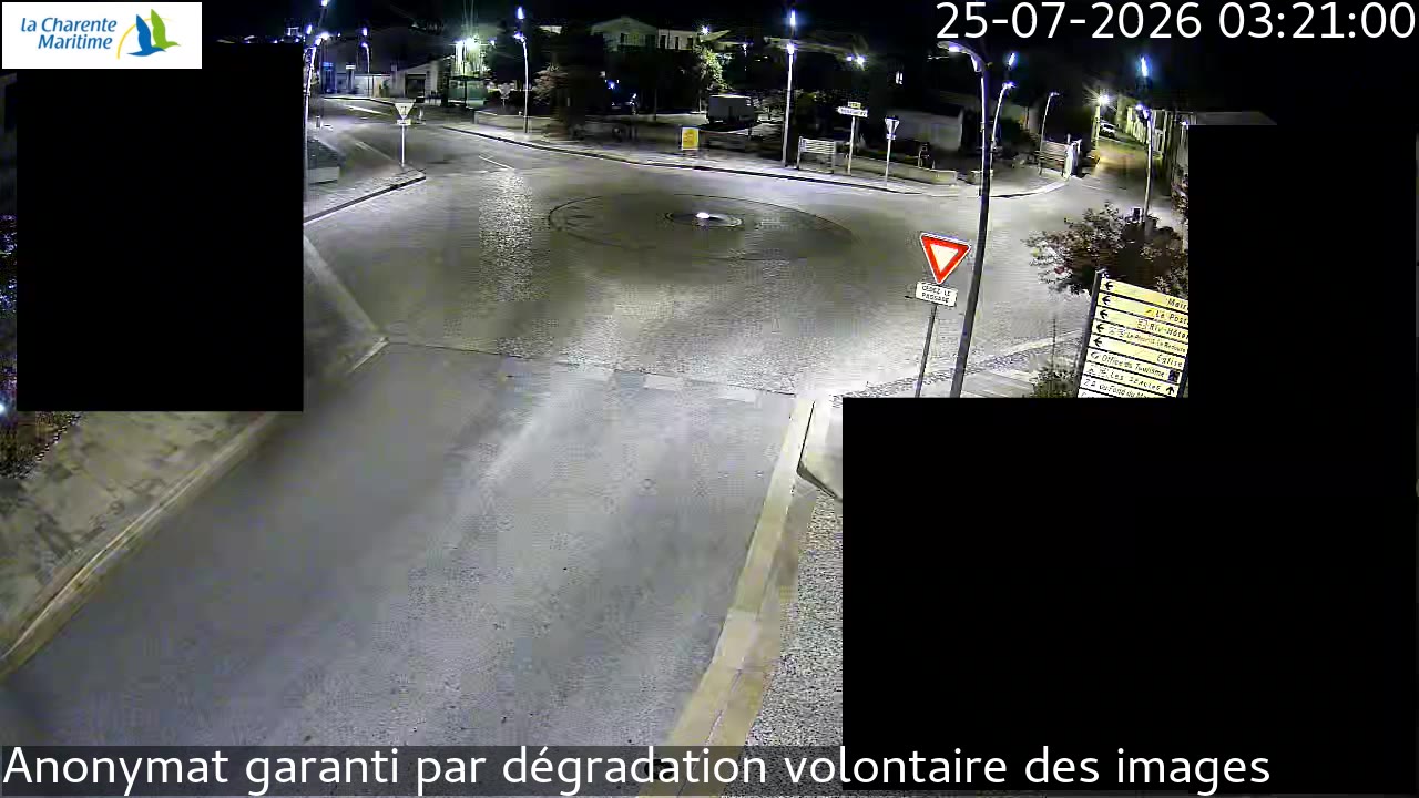 Caméra trafic — Après le pont · vers La Flotte